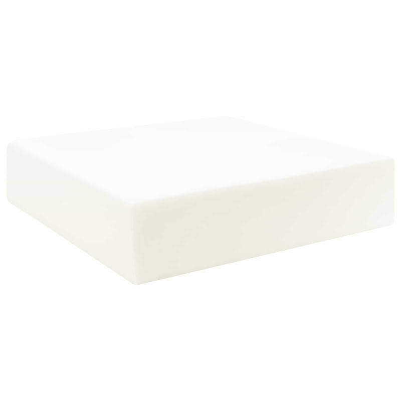 Poduszka na siedzisko Szary 40 x 40 x 10 cm Pianka PU