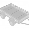 Uchwyt na plandekę do przyczep 4 pcs Srebrny 130-210 cm