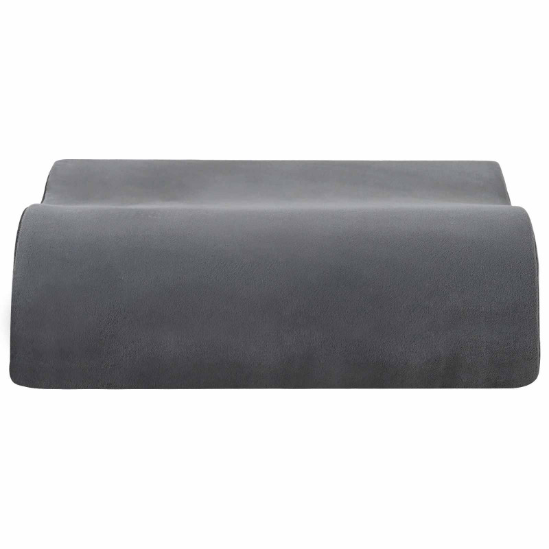 Poduszka na siedzisko Gładki Szary 40 x 40 x 13 cm Pianka PU