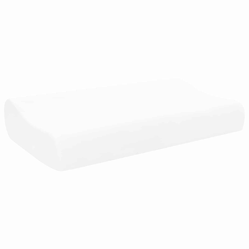 Poduszka do spania Biały 60 x 37 x 12,5 cm Pianka z pamięcią
