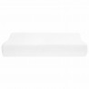 Poduszka do spania Biały 60 x 37 x 12,5 cm Pianka z pamięcią