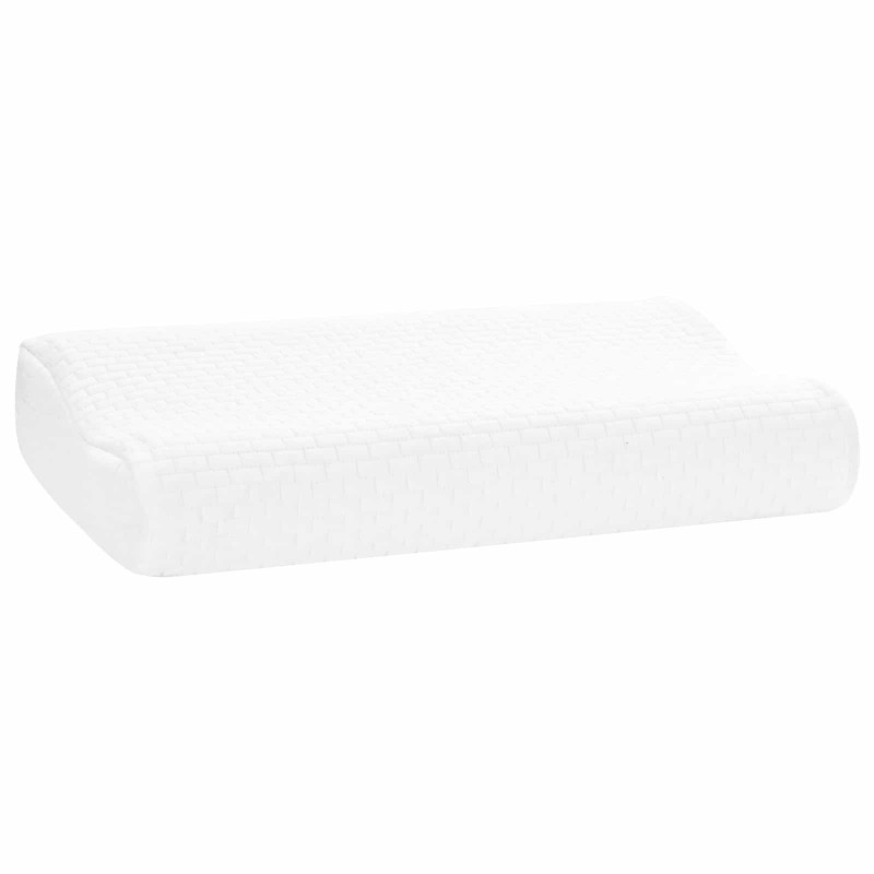 Poduszka do spania Biały 50 x 30 x 10,5 cm Pianka z pamięcią