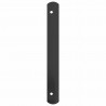 Kratka Okienna Czarny 76 x 30 cm Stal malowana proszkowo