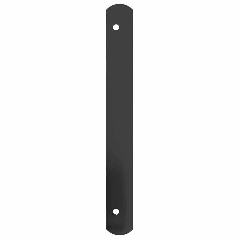 Kratka Okienna Czarny 115 x 30 cm Stal malowana proszkowo