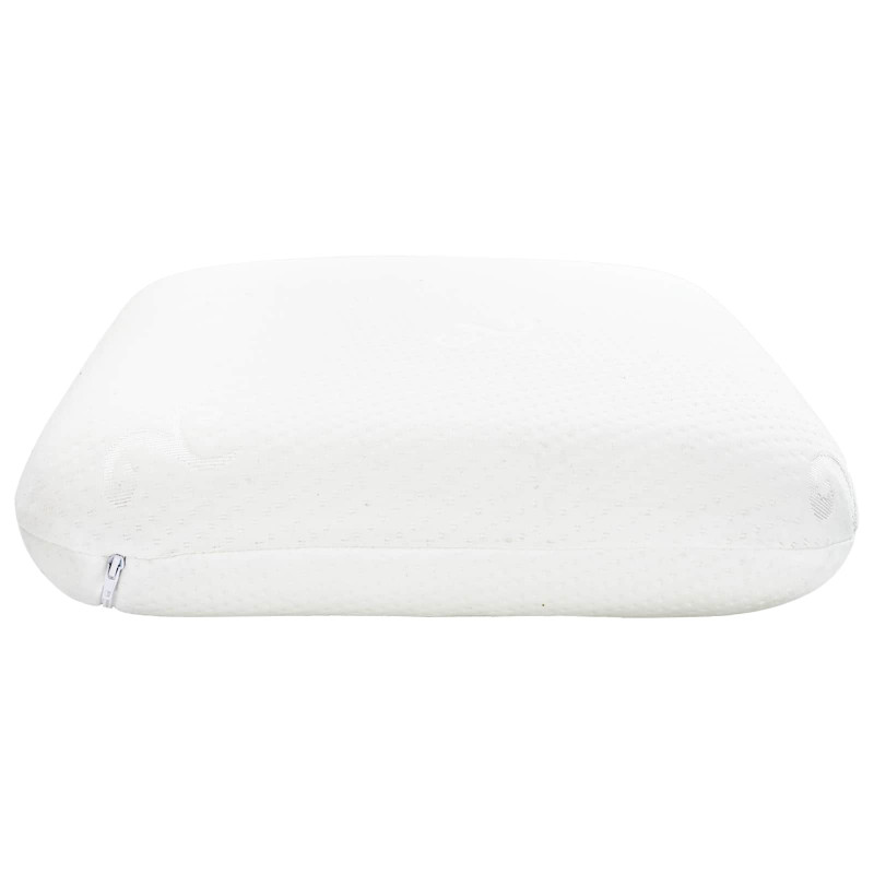 Poduszka do spania Biały 60 x 40 x 10,5 cm Pianka z pamięcią