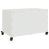 Szafka RTV, biała, 68x39x43,5 cm, stal