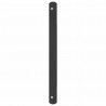 Kratka Okienna Czarny 116 x 45 cm Stal malowana proszkowo