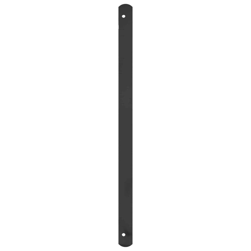 Kratka Okienna Czarny 175 x 60 cm Stal malowana proszkowo