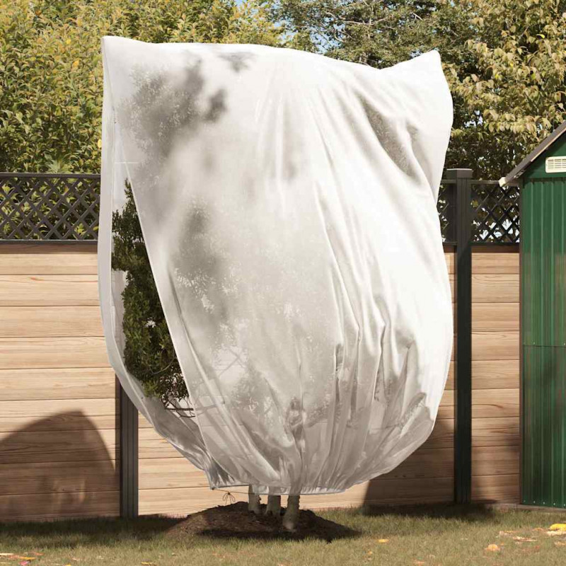 Osłony Fleece dla Roślin Przed Przymrozkami Biały 2,4 x 2 m