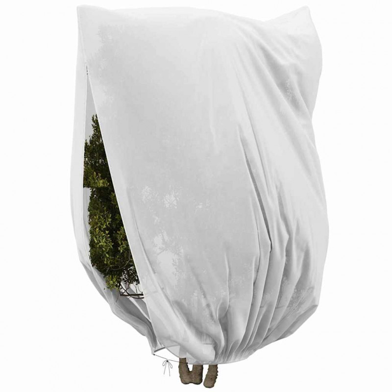 Osłony Fleece dla Roślin Przed Przymrozkami Biały 2,4 x 2 m