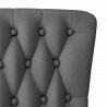 Fotel typu slipper Ciemnoszary 56,5 x 70 x 110 cm tkanina