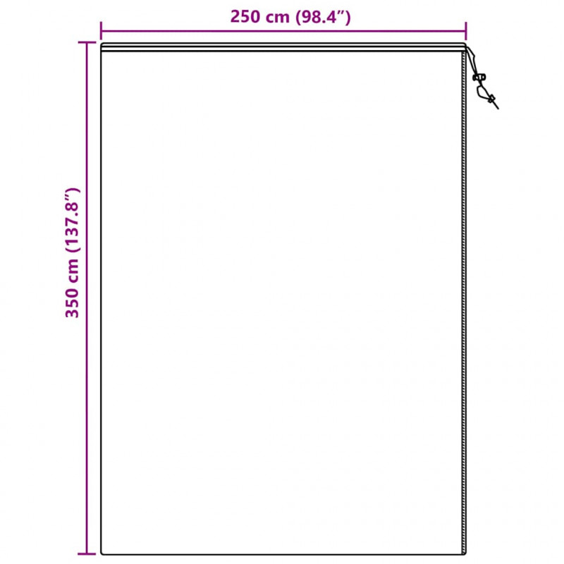 Osłony Fleece dla Roślin Przed Przymrozkami Biały 3,5 x 2,5 m