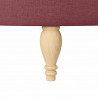 Fotel typu slipper Czerwone wino 56,5 x 70 x 110 cm tkanina