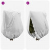 Osłony Fleece dla Roślin Przed Przymrozkami 3 pcs Biały