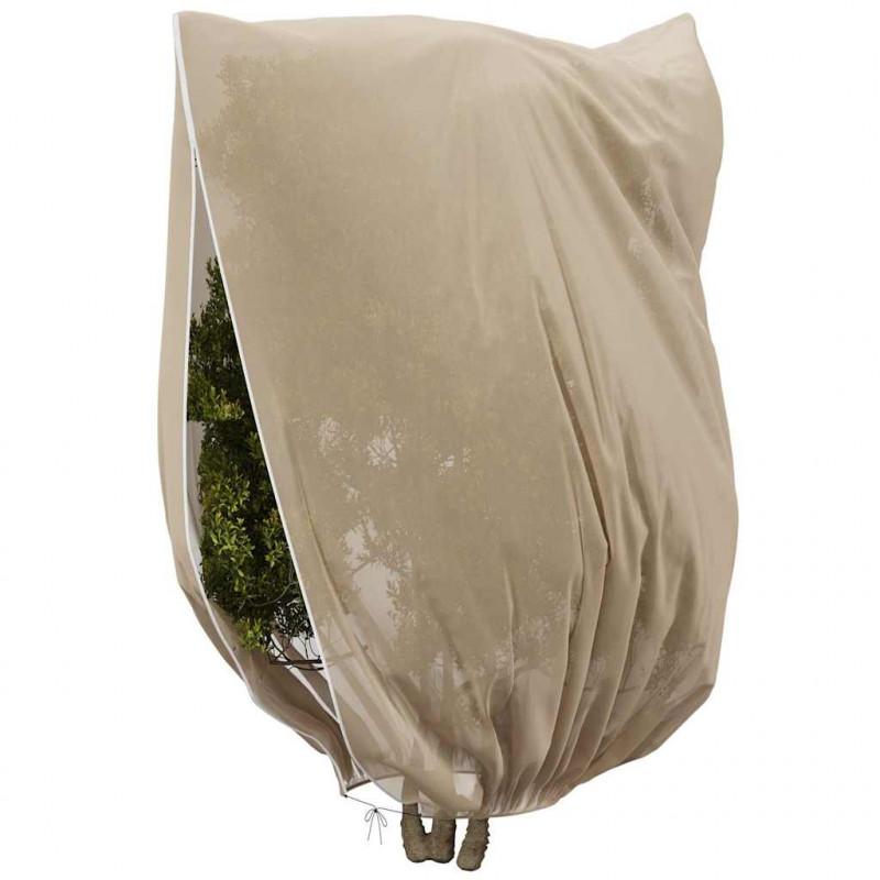 Osłony Fleece dla Roślin Przed Przymrozkami Beżowy 3,5 x 2,5 m