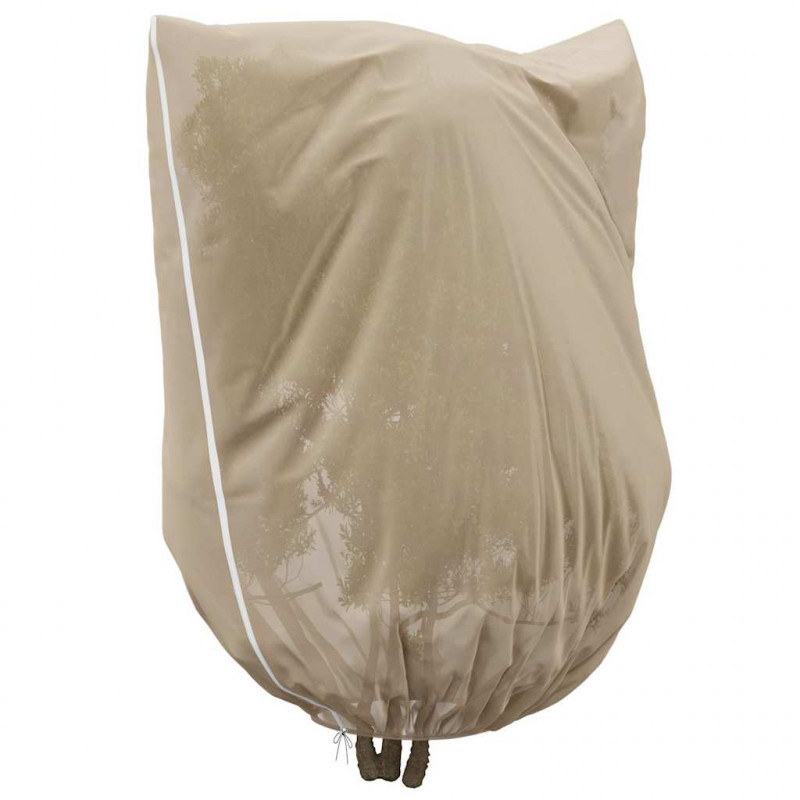 Osłony Fleece dla Roślin Przed Przymrozkami 3 pcs Beżowy