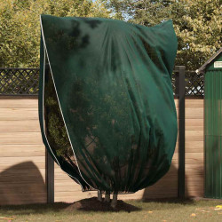 Osłony Fleece dla Roślin Przed Przymrozkami Zielony 2,4 x 2 m