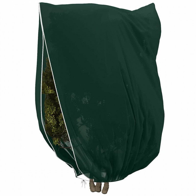 Osłony Fleece dla Roślin Przed Przymrozkami Zielony 2,4 x 2 m