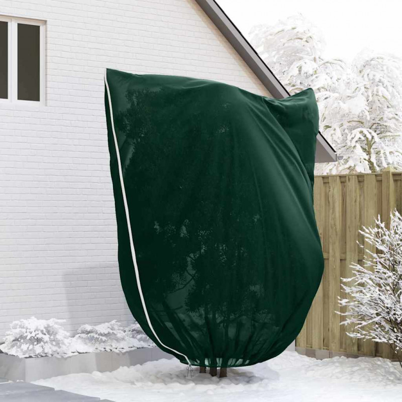 Osłony Fleece dla Roślin Przed Przymrozkami Zielony 3,5 x 2,5 m