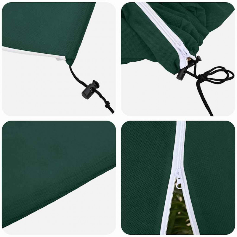 Osłony Fleece dla Roślin Przed Przymrozkami 3 pcs Zielony