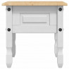 Stolik końcowy Corona Biały 50 x 50 x 50 cm Lite drewno sosnowe