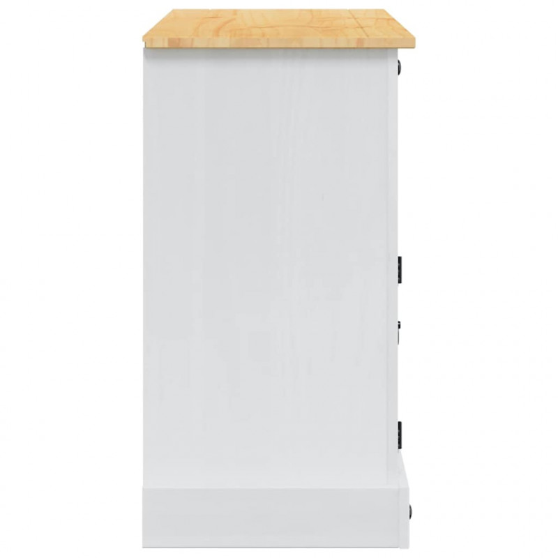Skrzynie do przechowywania Corona Biały 112 x 40 x 75 cm