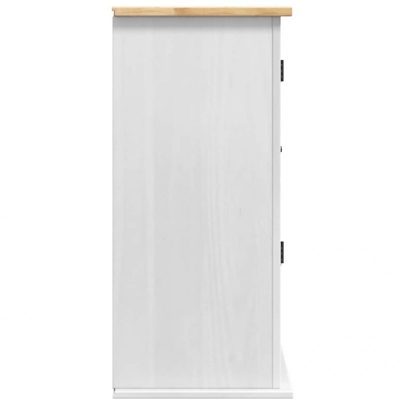 Szafka wisząca z przechowywaniem Corona Biały 70 x 33 x 71,5 cm