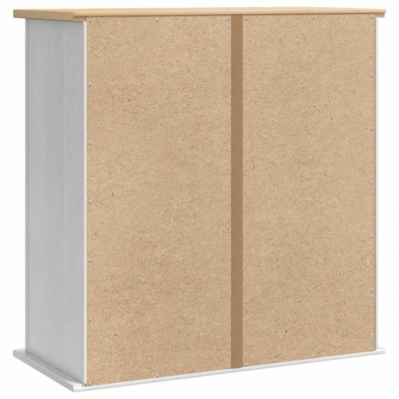 Szafka wisząca z przechowywaniem Corona Biały 70 x 33 x 71,5 cm