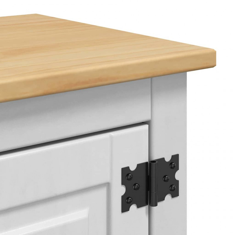 Szafka wisząca z przechowywaniem Corona Biały 70 x 33 x 71,5 cm