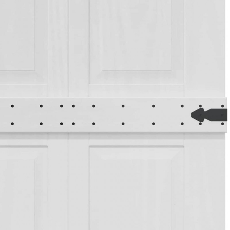 Drzwi Corona Biały 70 x 210 cm Materiał drewnopochodny