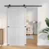 Drzwi Corona Biały 100 x 210 cm Materiał drewnopochodny