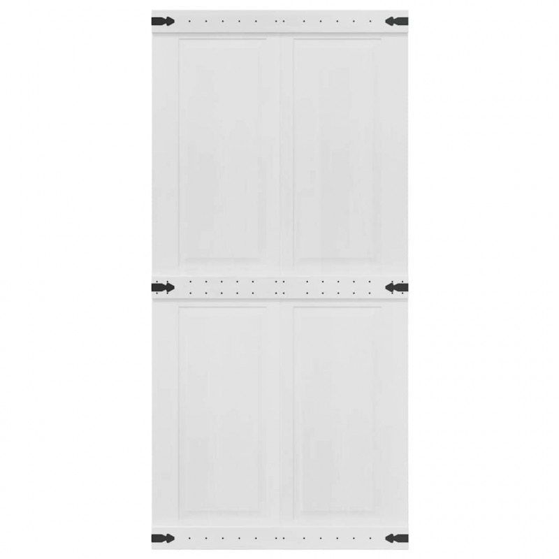 Drzwi Corona Biały 100 x 210 cm Materiał drewnopochodny
