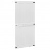 Drzwi Corona Biały 100 x 210 cm Materiał drewnopochodny