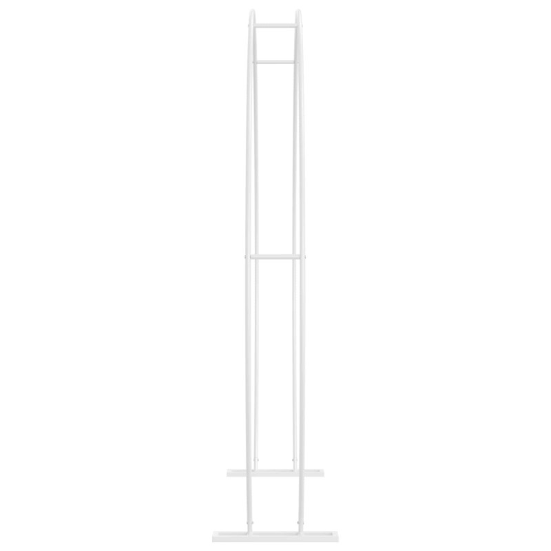 Łuk Ślubny Biały 223 x 45 x 201 cm Stal
