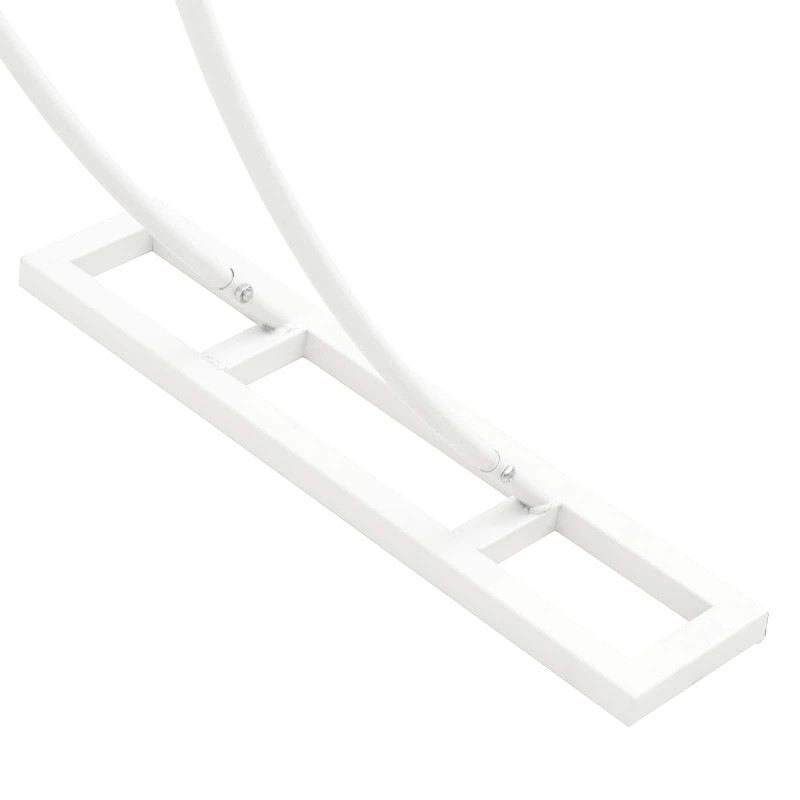 Łuk Ślubny Biały 223 x 45 x 201 cm Stal