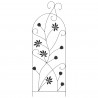 Ogrodzenie Ogrodowe Z blokadą 3 pcs Czarny 112 x 39,5 cm Stal