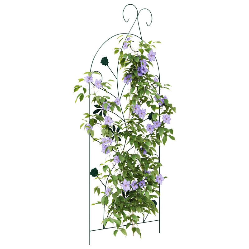 Ogrodzenie Ogrodowe 3 pcs Zielony 112 x 39,5 cm Stal