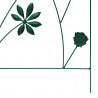 Ogrodzenie Ogrodowe 3 pcs Zielony 112 x 39,5 cm Stal
