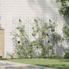 Ogrodzenie Ogrodowe 3 pcs Zielony 110 x 40 cm Stal