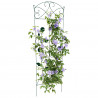 Ogrodzenie Ogrodowe 3 pcs Zielony 110,5 x 42,5 cm Stal