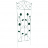 Ogrodzenie Ogrodowe 3 pcs Zielony 110,5 x 42,5 cm Stal