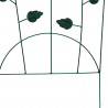 Ogrodzenie Ogrodowe 3 pcs Zielony 110,5 x 42,5 cm Stal
