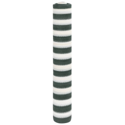 Siatka cieniująca, zielono-biała, 1x25 m, HDPE, 75 g/m²