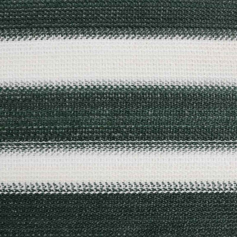 Siatka cieniująca, zielono-biała, 1,5x50 m, HDPE, 75 g/m²