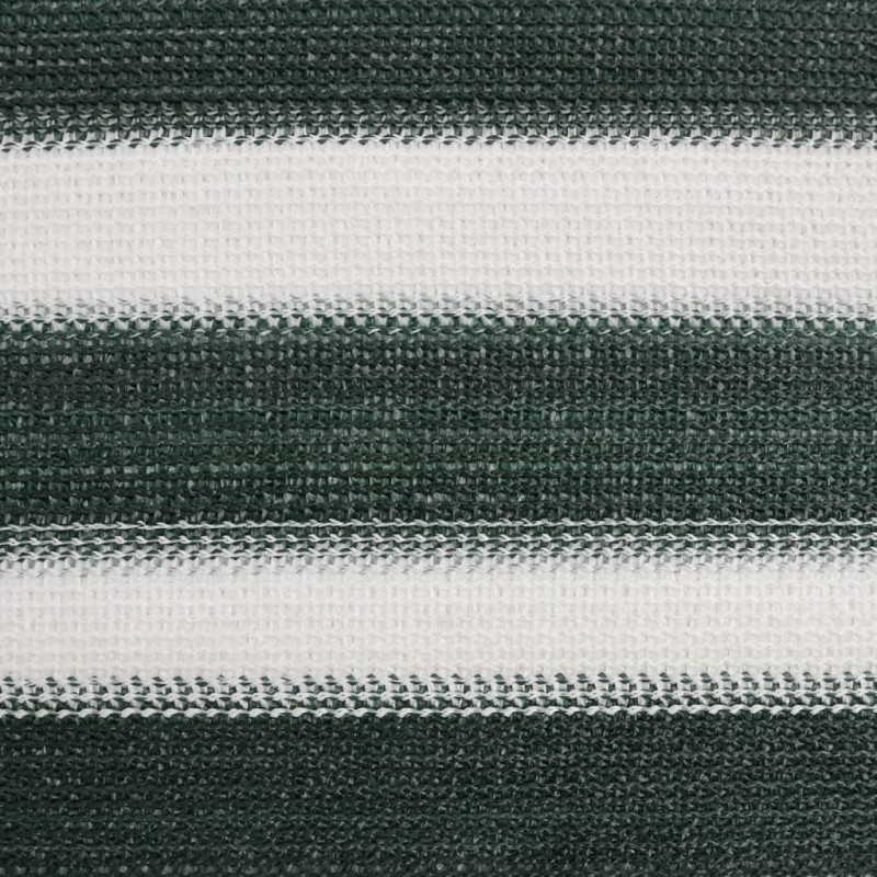 Siatka cieniująca, zielono-biała, 2x25 m, HDPE, 75 g/m²