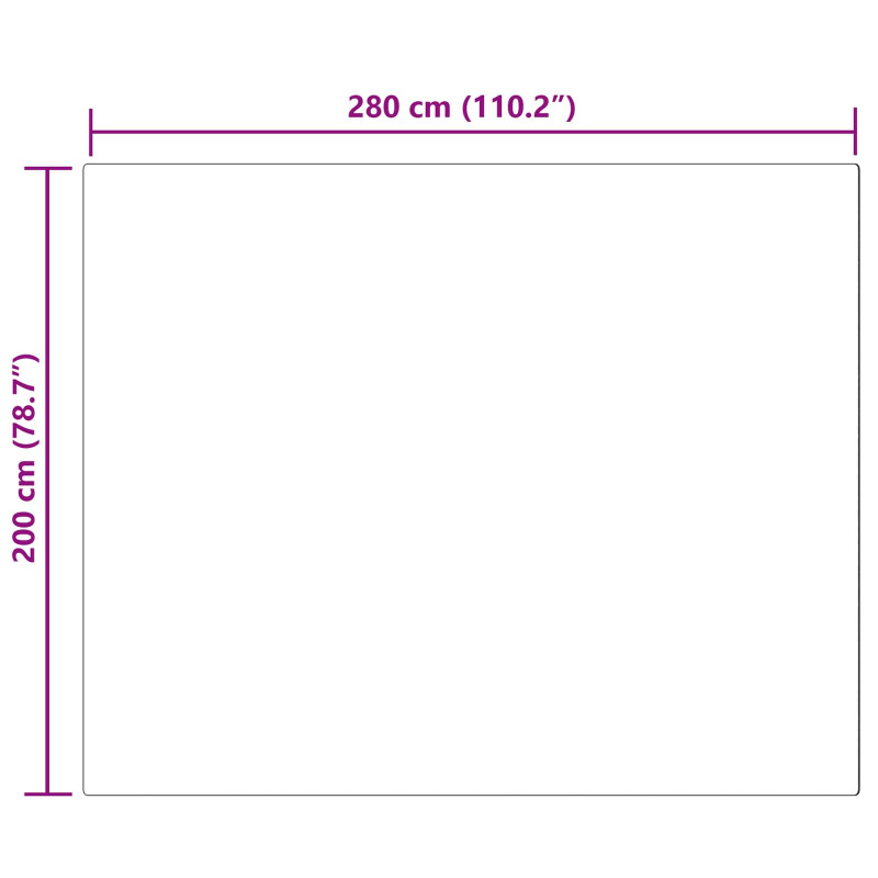 Sztuczny Dywan Skórzany Tafalla Szary 200 x 280 cm Poliester