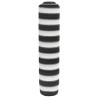 Siatka cieniująca, antracytowo-biała, 1,2x10 m, HDPE, 195 g/m²
