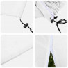 Osłony Fleece dla Roślin Przed Przymrozkami 5 pcs Biały