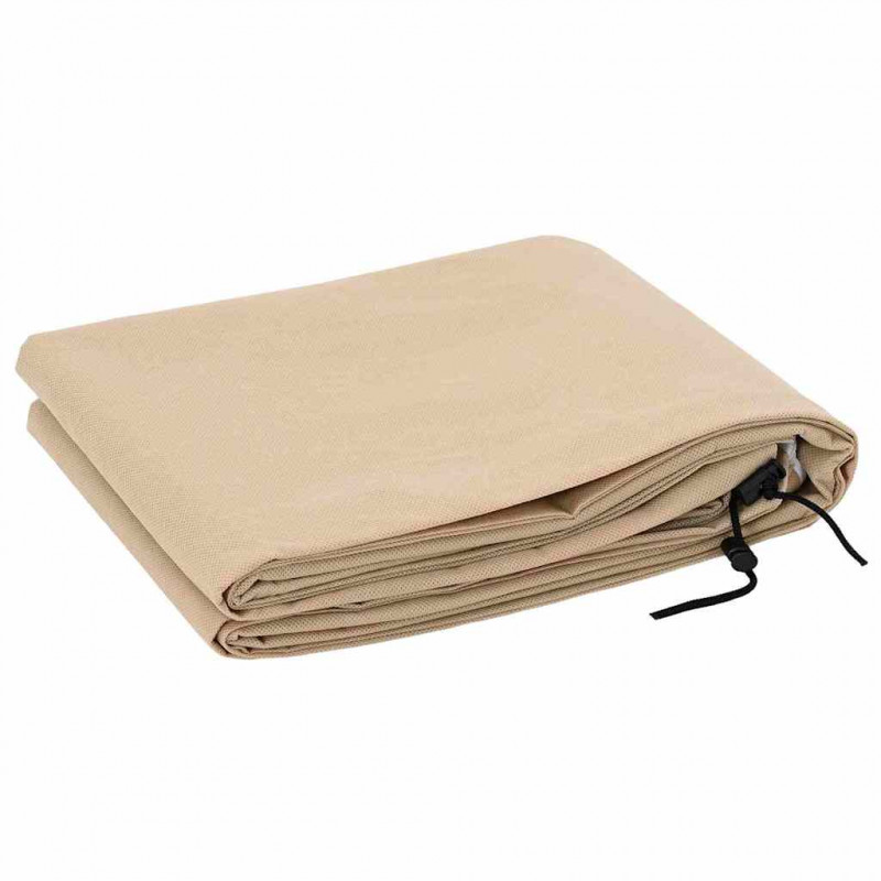 Osłony Fleece dla Roślin Przed Przymrozkami 5 pcs Beżowy