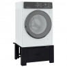 Podstawka na Pralkę Czarny 64 x 55 x 32,5 cm Stal